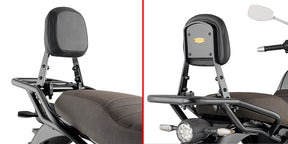 BACKREST MOTO GUZZI V7 STONE - Driven Powersports