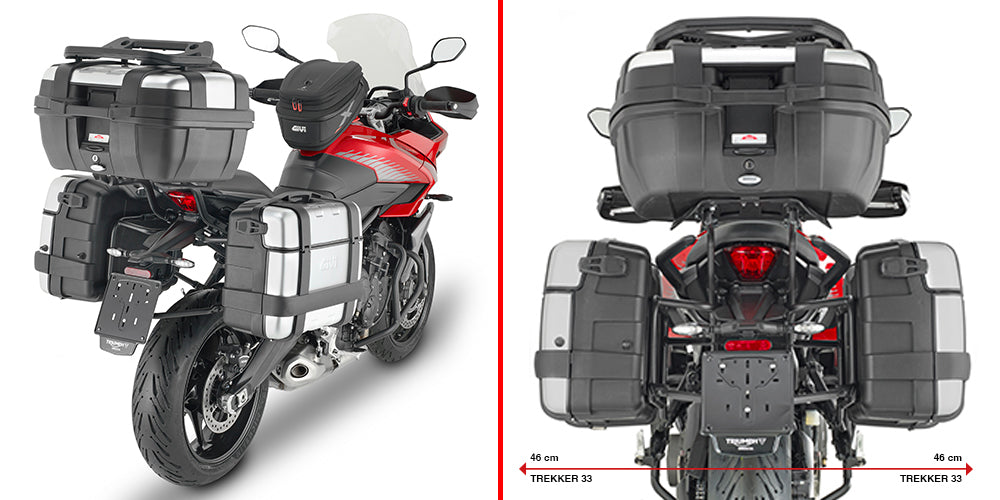 GIVI PLO6421MK PL Monokey Side Case Racks for Triumph Tiger Sport 660