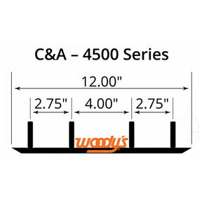 Woody's C&A 4500 Series Race Carbide 6" - Driven Powersports