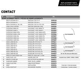 CKX Contact Free-Face Helmet Edge Electric Size Chart - Driven Powersports