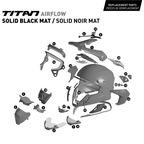 CKX Titan Air Flow Electric Combo Helmet - Backcountry Solid Size Chart - Driven Powersports