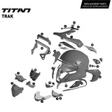 CKX Titan Original Carbon Helmet - Trail and Backcountry Trak Size Chart - Driven Powersports