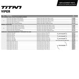 CKX Titan Original Helmet - Trail and Backcountry Viper Size Chart - Driven Powersports