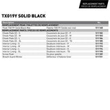 CKX TX019Y Off-Road Helmet Solid Size Chart - Driven Powersports
