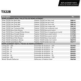 CKX TX228 Off-Road Helmet Solid Size Chart - Driven Powersports