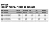 LS2 Bagger Half Helmet Size Chart - Driven Powersports