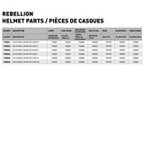 LS2 Rebellion Half Helmet Size Chart - Driven Powersports