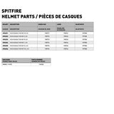 LS2 Spitfire Open-Face Helmet Solid Size Chart - Driven Powersports