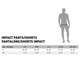 Leatt Impact Short 3DF 4.0 Size Chart - Driven Powersports