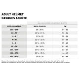 LS2 Rebellion Half Helmet Size Chart - Driven Powersports