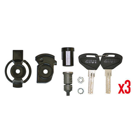 GIVI SL103 Security Lock 6 KEYS+3 Barrels