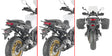 GIVI TR2159 Remove-X Side Case Racks for Yamaha Tracer 9