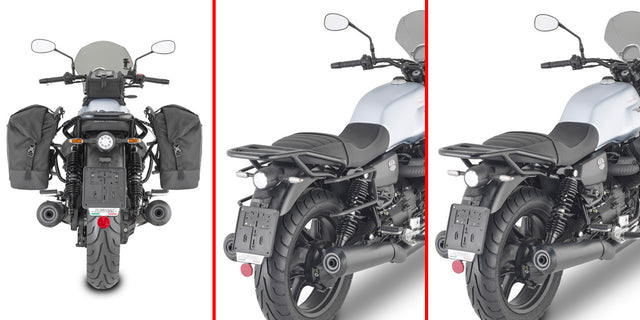 GIVI TR8206 Remove-X Side Case Racks for Moto Guzzi V7 Stone