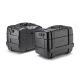 KIT TRK46B MONOKEY TREKKER BLACK 46L /2PCS Black - Driven Powersports