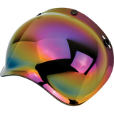 BILTWELL BUBBLE SHLD RNB AF Mirror 3/4 Left - Driven Powersports