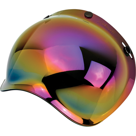 BILTWELL BUBBLE SHLD RNB AF Mirror 3/4 Left - Driven Powersports