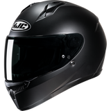 HJC C10 Semi Flat Black Front - Driven Powersports