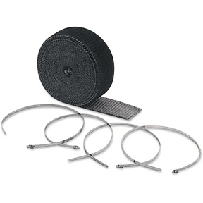 ACCEL 2"X25' EXHAUST WRAP W/CLAMPS - DRIVEN Canada's Powersports 7430474154672002BK