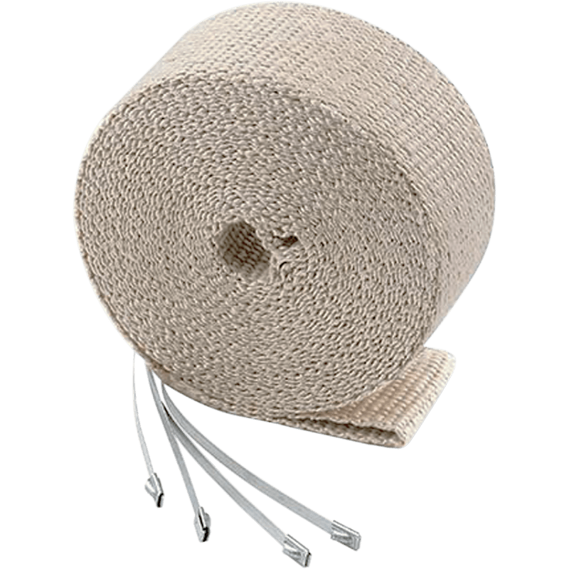ACCEL 2"X25'TAN EXHAUST WRAP W/CLAMPS (2002TA) - DRIVEN Canada's Powersports 7430474154742002TA
