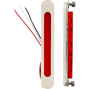 ACCUTRONIX BAG LIGHT LENS CHROME - DRIVEN Canada's Powersports BL01 - OC