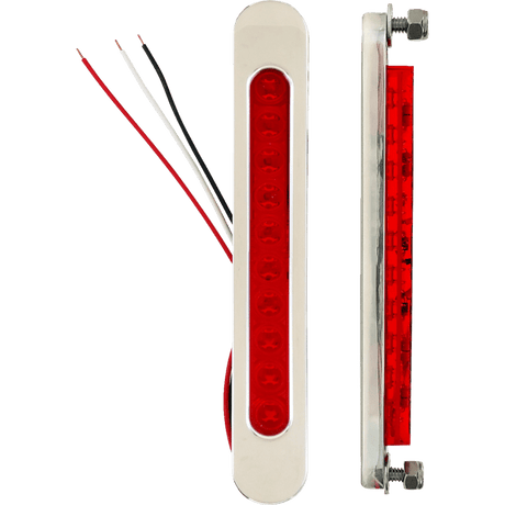 ACCUTRONIX BAG LIGHT LENS CHROME - DRIVEN Canada's Powersports BL01 - OC