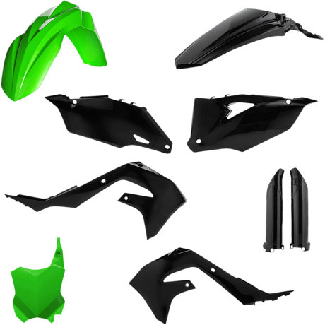 ACERBIS PLASTIC KIT F KX250F G/BK (2736291089) - DRIVEN Canada's Powersports 80527966218242736291089