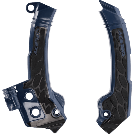 ACERBIS FRAME GUARDS - BLUE/BLACK X - GRIP FC250 - 450:23,FX350/450:23 (2979601034) - DRIVEN Canada's Powersports 2979601034