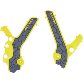 ACERBIS FRAME GUARDS X GRIP DRZ400 GRY/YELL (2983341120) - DRIVEN Canada's Powersports 2983341120