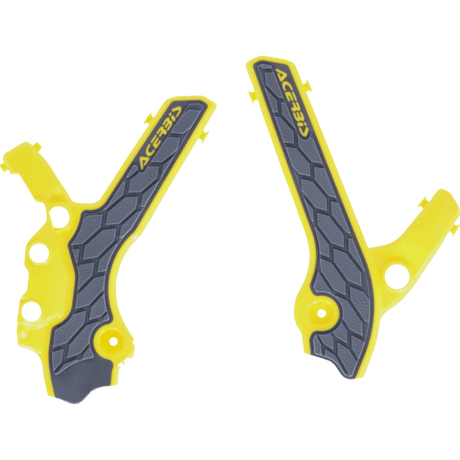 ACERBIS FRAME GUARDS X GRIP DRZ400 GRY/YELL (2983341120) - DRIVEN Canada's Powersports 2983341120