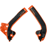 ACERBIS FRAME GUARDS X - GRIP TC85, SX85:18 - 22, MC85:ORANGE/BLACK (2686045225) - DRIVEN Canada's Powersports 80527965062062686045225