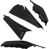 ACERBIS PANEL SIDE VENT HUS Black Front - Driven Powersports