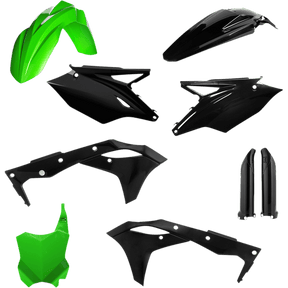 ACERBIS PLASTIC KIT F KX250F G/BK (2685821089) - DRIVEN Canada's Powersports 80527967167662685821089