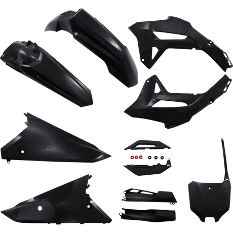 ACERBIS PLASTIC KIT FULL CRF250R:22, CRF450R:21 - 22 METALLIC - DRIVEN Canada's Powersports 80527967551092858927440