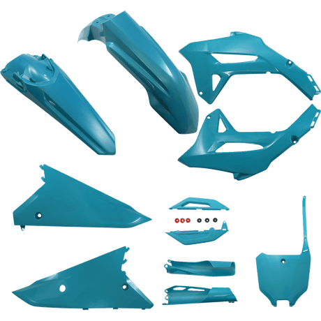 ACERBIS PLASTIC KIT FULL CRF250R:22, CRF450R:21 - 22 METALLIC - DRIVEN Canada's Powersports 80527967551922858927297