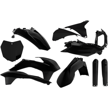 ACERBIS PLASTIC KIT FULL SX, SX - F 125 - 450: BLK - DRIVEN Canada's Powersports 8891430369982403090001