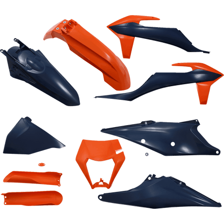 ACERBIS PLASTIC KIT - XCF - W350/500 XC - W150 - 300TPI, ORG/DRK - DRIVEN Canada's Powersports 80527967370372791547302