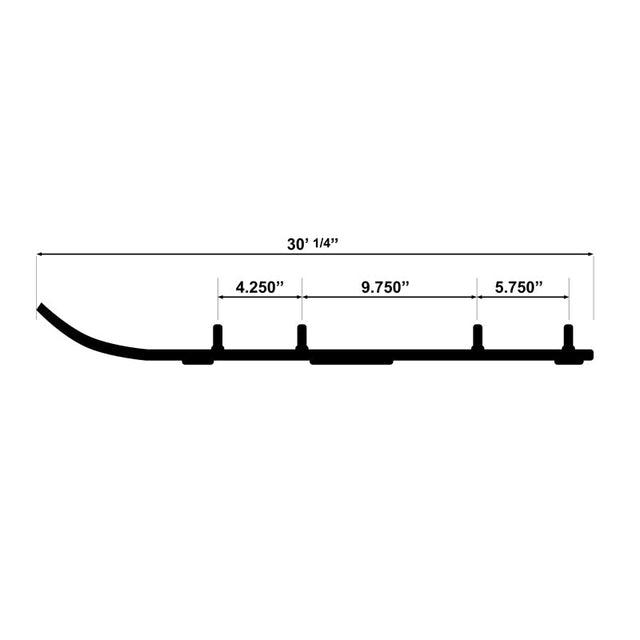 ACS WEAR BAR MAX ARCTIC - CAT 4.5" 90 DEG (257 - M) - DRIVEN Canada's Powersports 257 - M257 - M