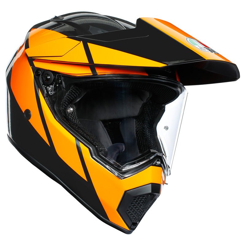 AGV AX - 9 HELMET TRAIL GUNMETAL/ORANGE (XXS) - DRIVEN Canada's Powersports 8051019189479217631O2LY001XXS