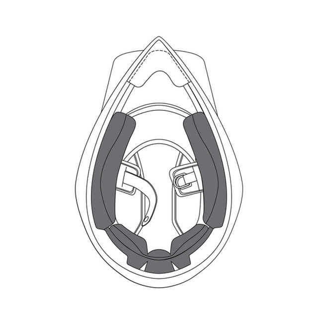 AGV CHEEK PADS S AX9 - DRIVEN Canada's Powersports 805101903140220KIT76302999005