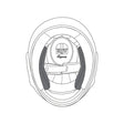 AGV CHEEK PADS PREMIUM ML X3000 (20KIT00119001) - DRIVEN Canada's Powersports 802665669263720KIT00119001