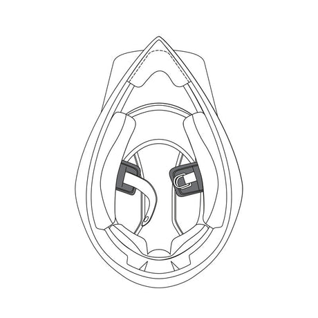 AGV CHINSTRAP PAD (XXS - XS) AX9 - DRIVEN Canada's Powersports 805101903406920KIT76305999