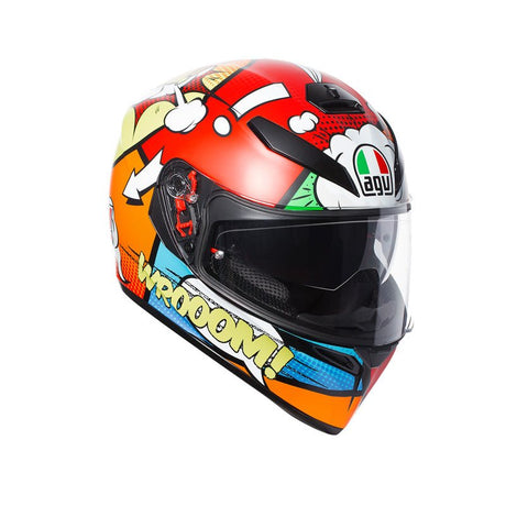 AGV K - 3 SV HELMET BALLOON RED (2XL) - DRIVEN Canada's Powersports 8051019187130210301O2MY003XS
