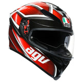 AGV K - 5 HELMET TEMPEST BLACK/SILVER (2XL) - DRIVEN Canada's Powersports 8210041O2MY050XS