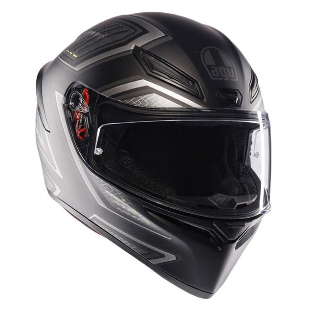 AGV K1 S SLING MATT BLACK/RED (L) - DRIVEN Canada's Powersports 82118394003037L