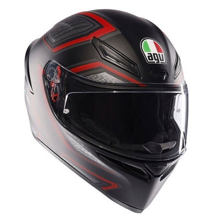 AGV K1 S SLING MATT BLACK/RED (L) - DRIVEN Canada's Powersports 82118394003038L