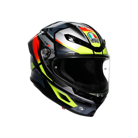 AGV K6 S Erazer Black/Red/Yellow Fluo (M) - DRIVEN Canada's Powersports 2118395002026M