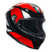 AGV K6 S HYPHEN BLACK/RED/WHITE S (2118395002008S) - Driven Powersports Inc.80510195826382118395002008S