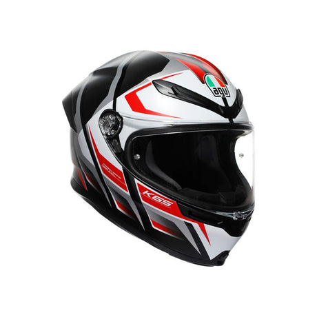 AGV K6 S Karve Matt Black/Grey/Red (XS) - DRIVEN Canada's Powersports 2118395002025XS