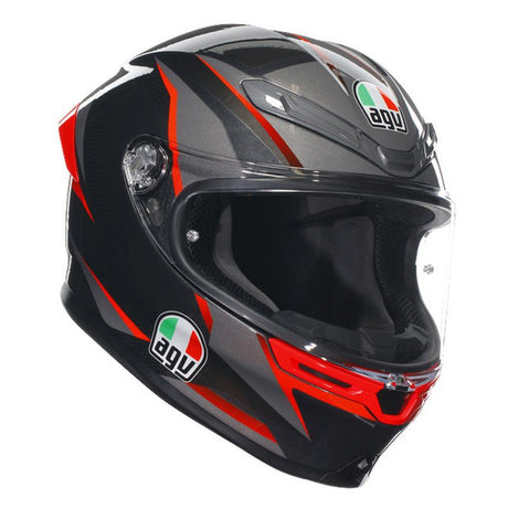 AGV K6 S SLASHCUT BLACK/BLUE/RED XXL - DRIVEN Canada's Powersports 80009584117382118395002014M