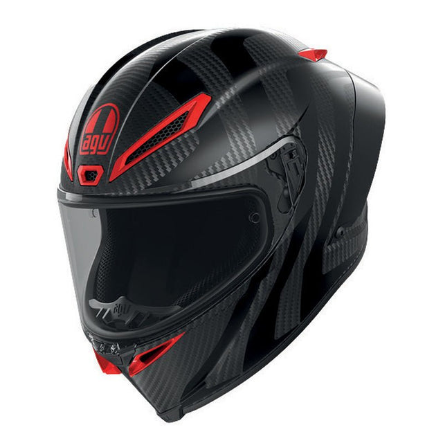 AGV PISTA GP RR HELMET INTREPIDO CARBON/BLACK/RED (L) (2118356002019L) - DRIVEN Canada's Powersports 82118356002019L